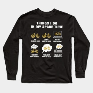 My Spare Time Cycling Long Sleeve T-Shirt